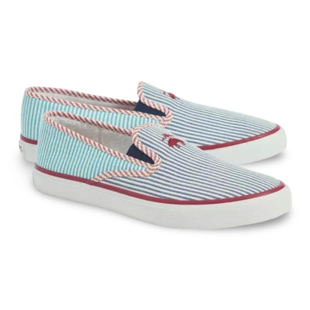 Sperry X Brooks Brothers
"Seersucker" Slip On Boat Shoe - Picture 6 of 7